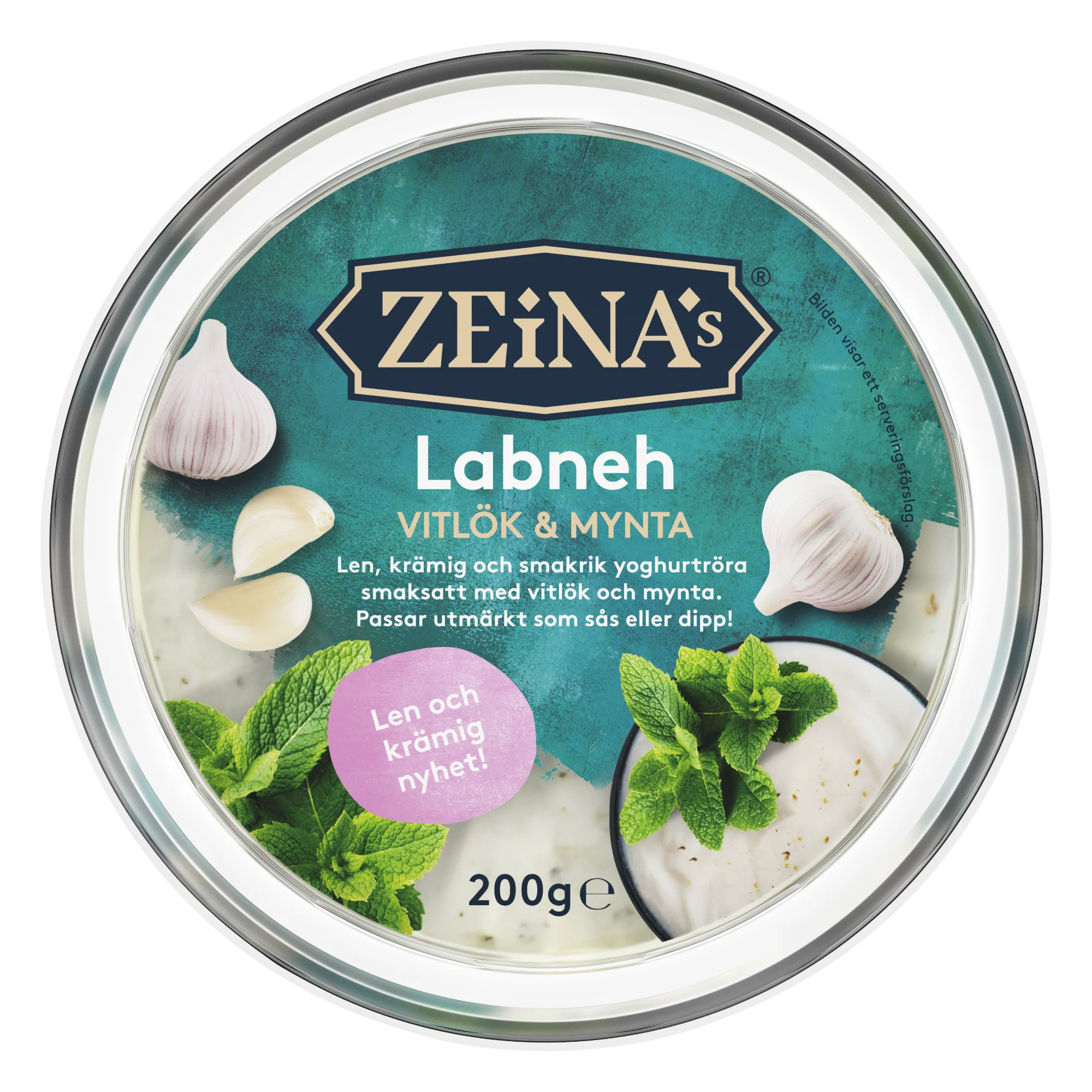 Labneh Garlic & Mint