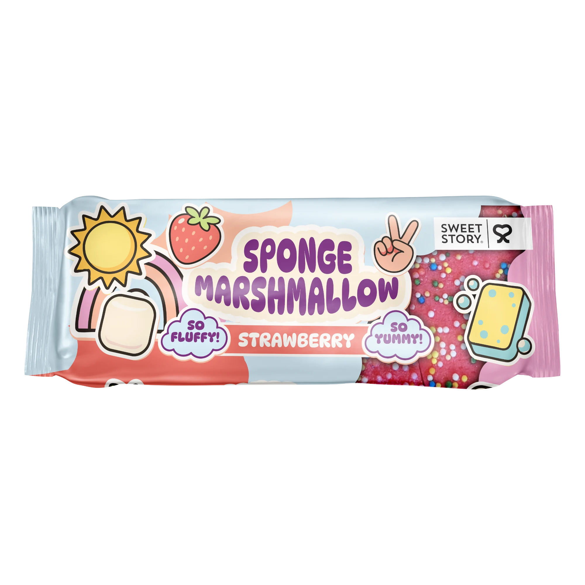 Sponge Marshmallow Strawberry