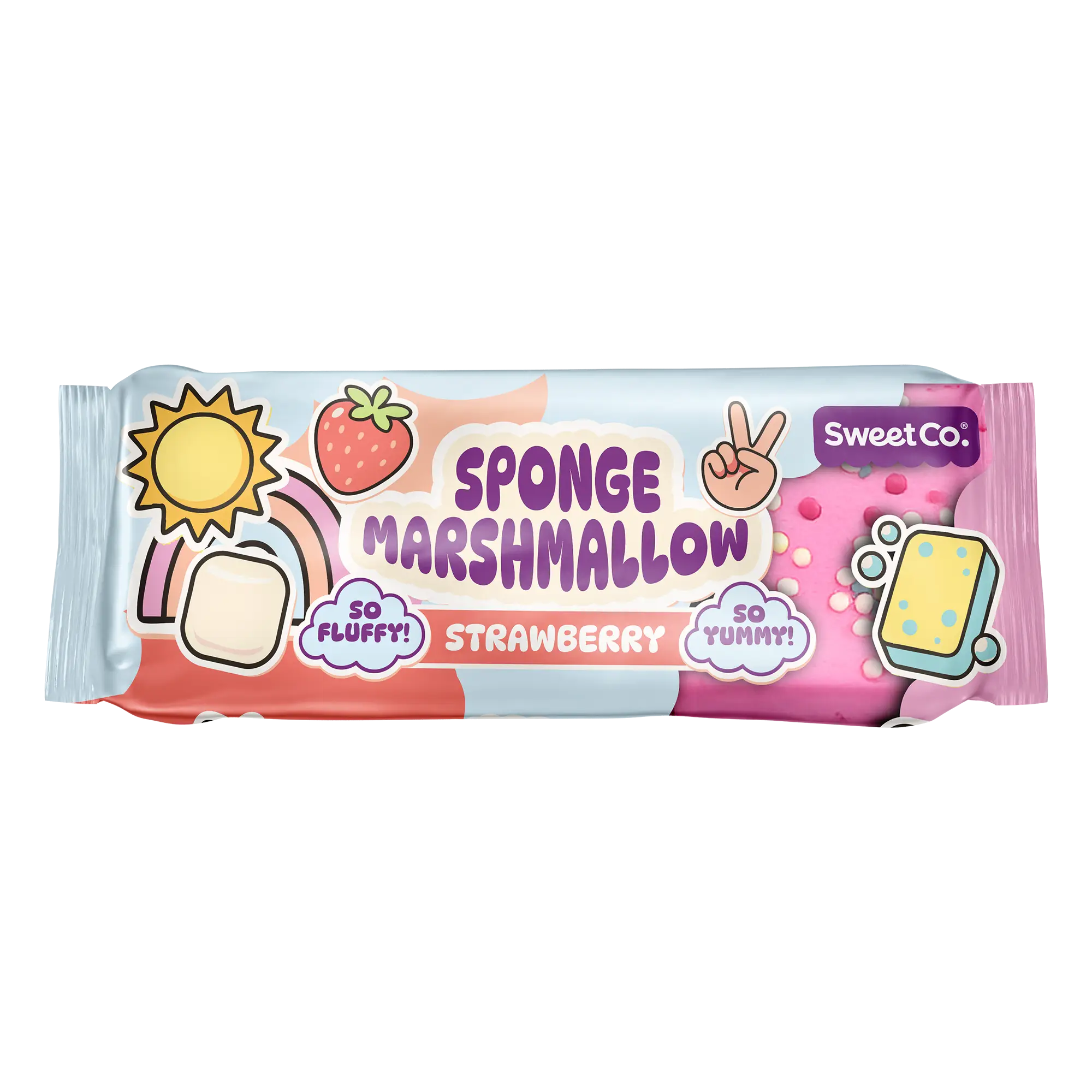 Sponge Marshmallow Strawberry