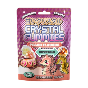 Crystal Gummies Peach Flavour