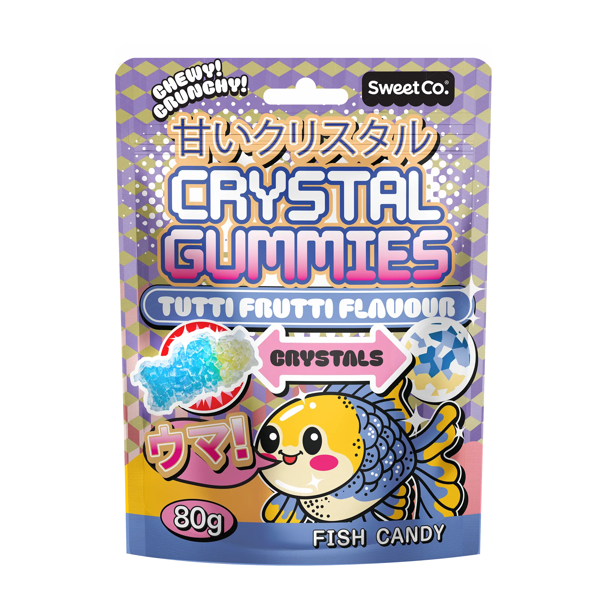 Crystal Gummies Tutti Frutti Flavour