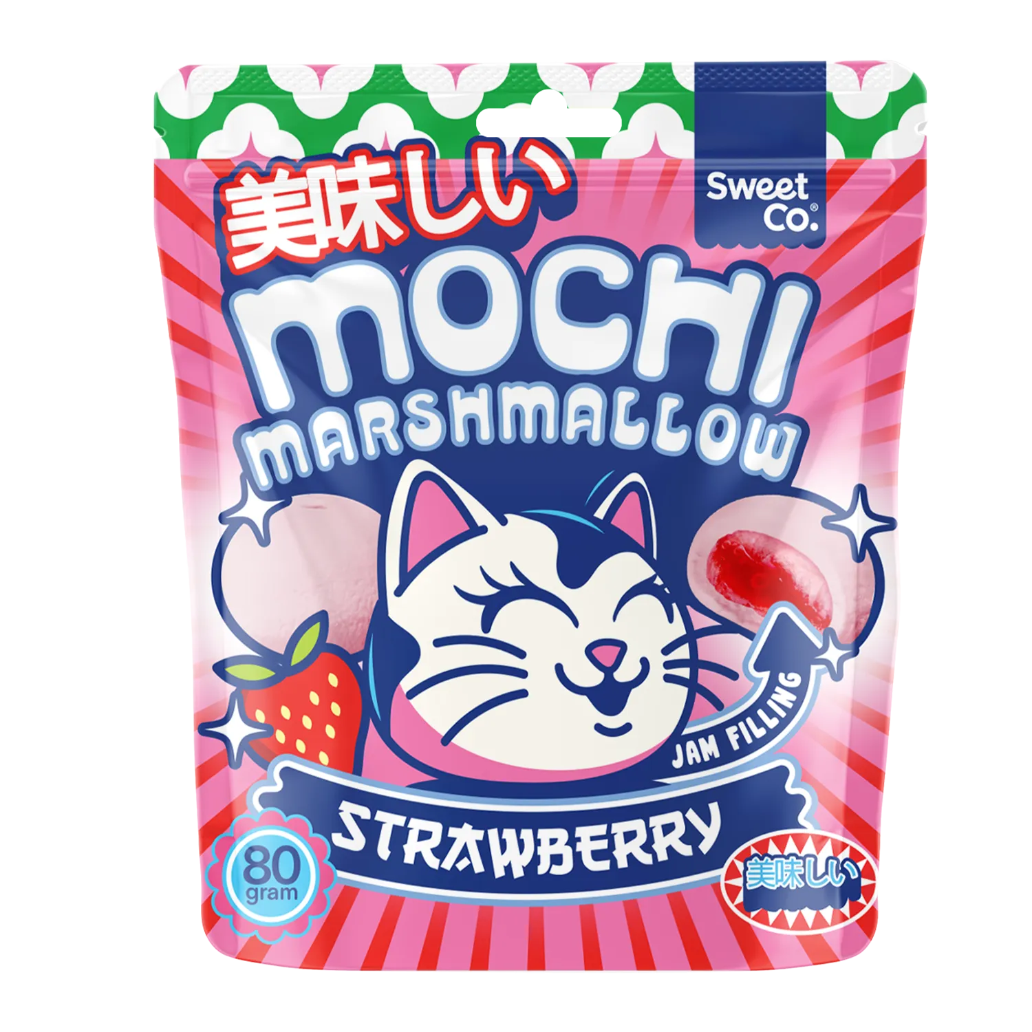 Mochi Marshmallow Strawberry
